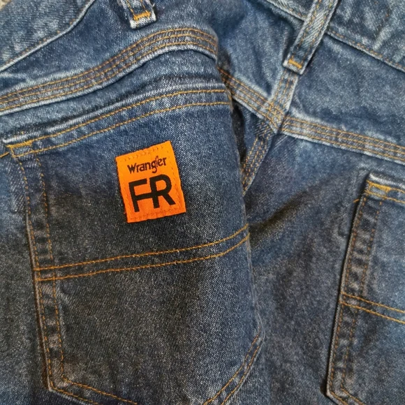 Wrangler Flame Resistant Relaxed fit jeans, 2 pair, CAT 2 2112, 46X32